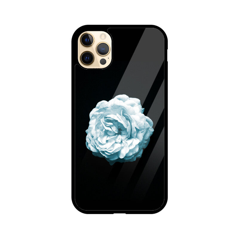 Moonlit Rose Mirage | Glass iPhone Case
