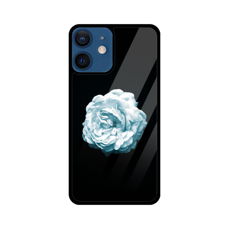 Moonlit Rose Mirage | Glass iPhone Case