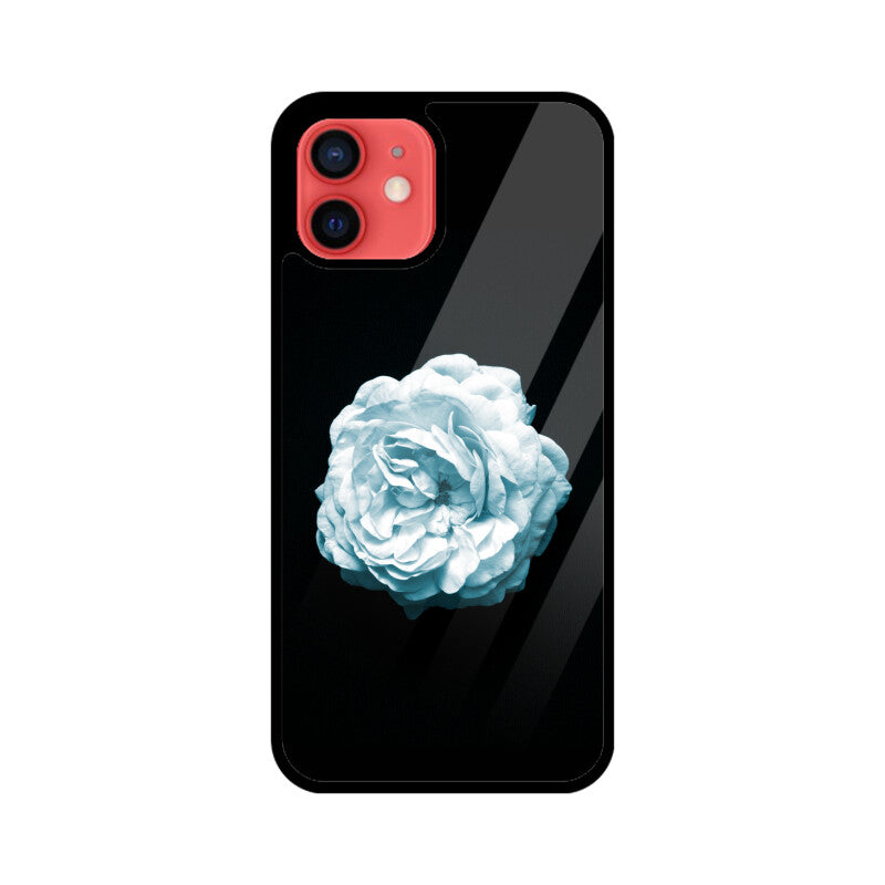 Moonlit Rose Mirage | Glass iPhone Case