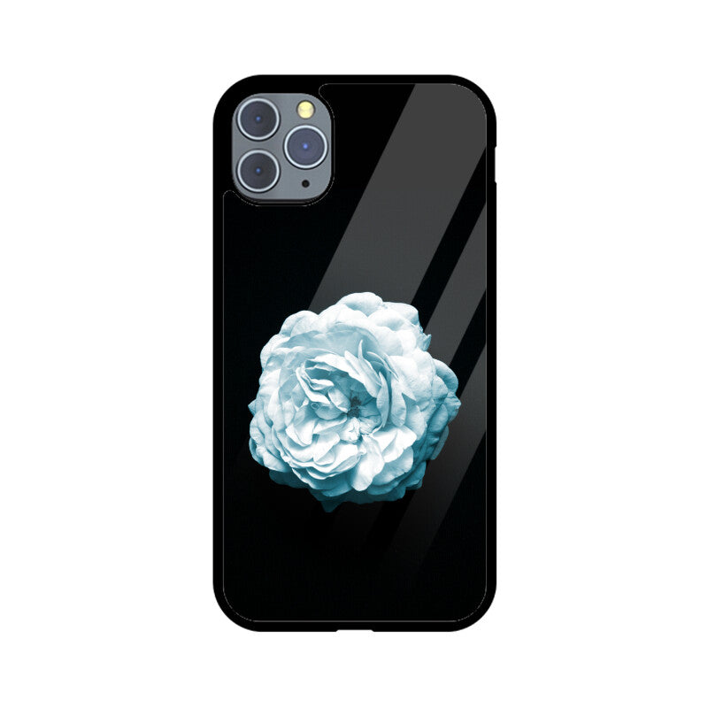Moonlit Rose Mirage | Glass iPhone Case