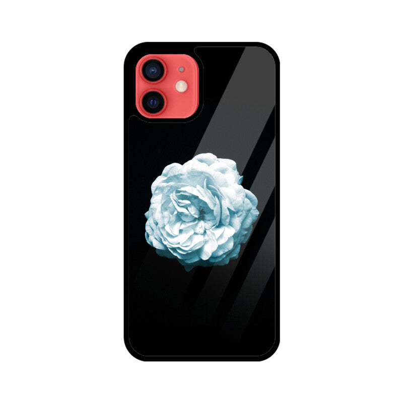 Moonlit Rose Mirage | Glass iPhone Case