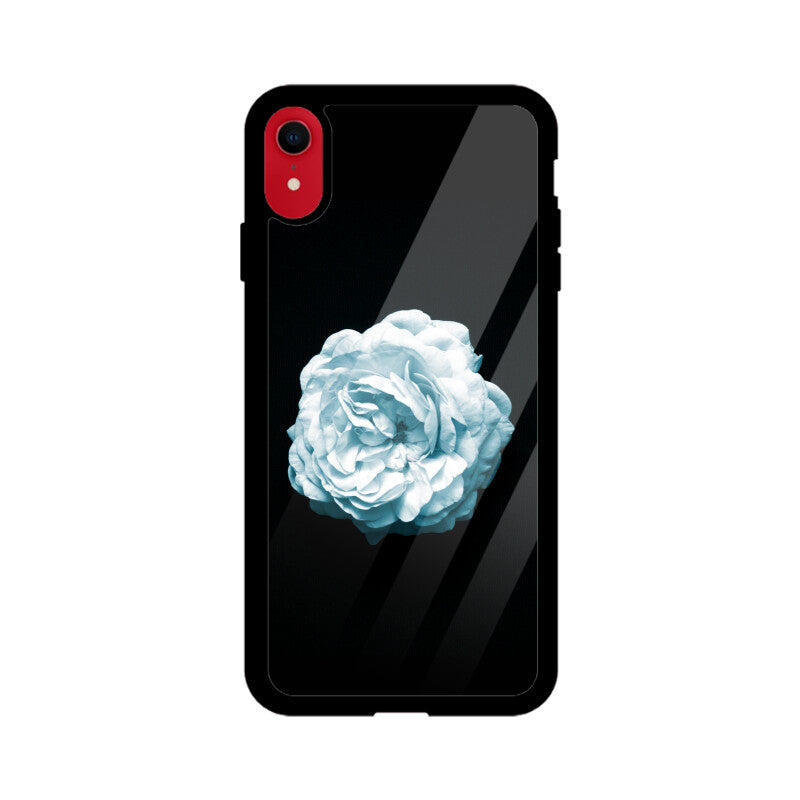 Moonlit Rose Mirage | Glass iPhone Case