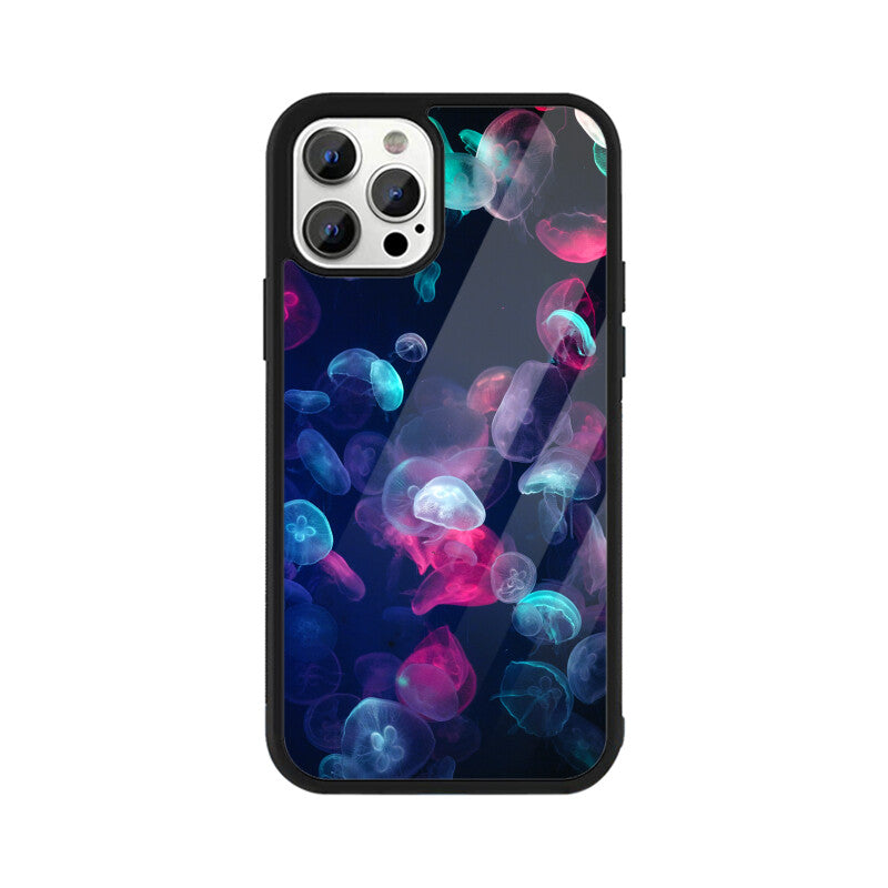 Bioluminescent Ballet | Glass iPhone Case