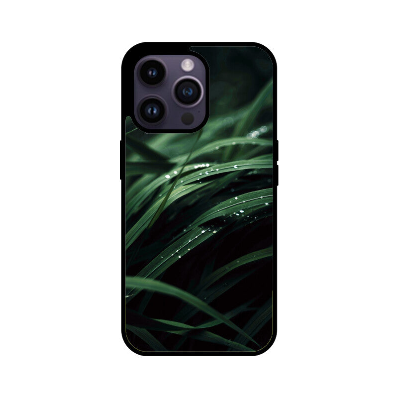 Dewy Verdure | Glass iPhone Case