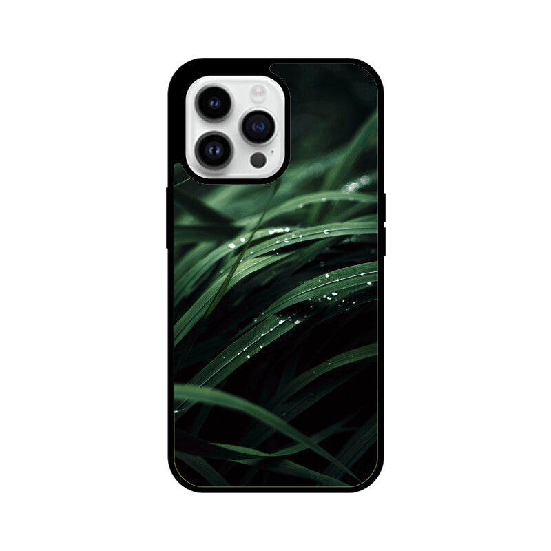 Dewy Verdure | Glass iPhone Case