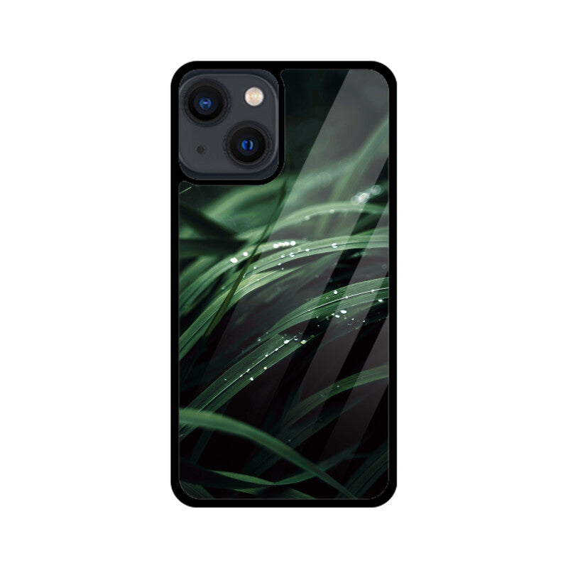 Dewy Verdure | Glass iPhone Case