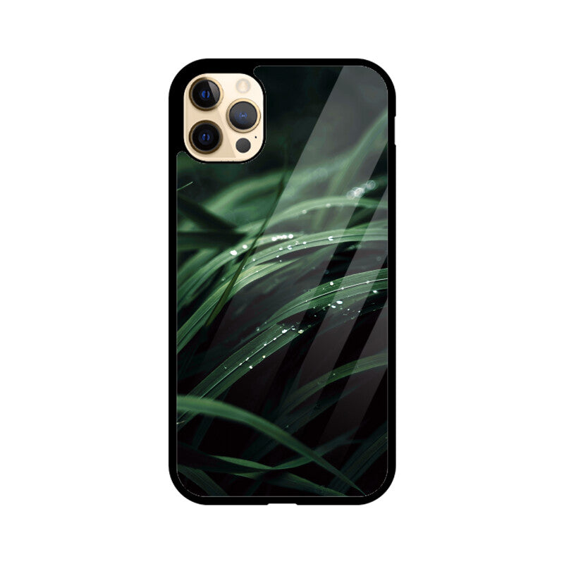 Dewy Verdure | Glass iPhone Case