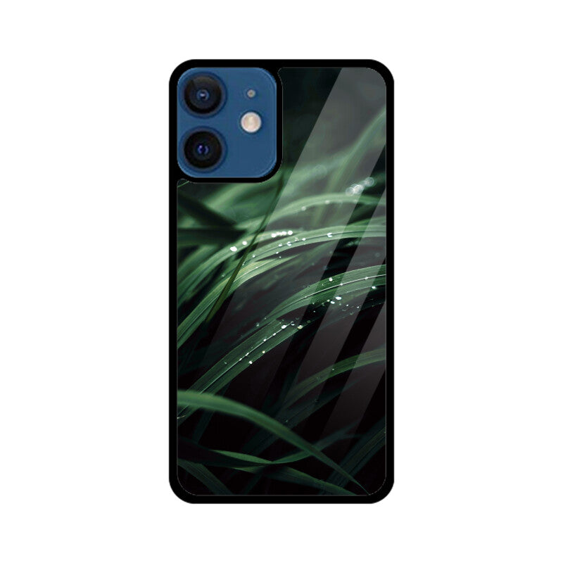 Dewy Verdure | Glass iPhone Case