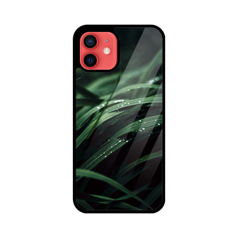 Dewy Verdure | Glass iPhone Case