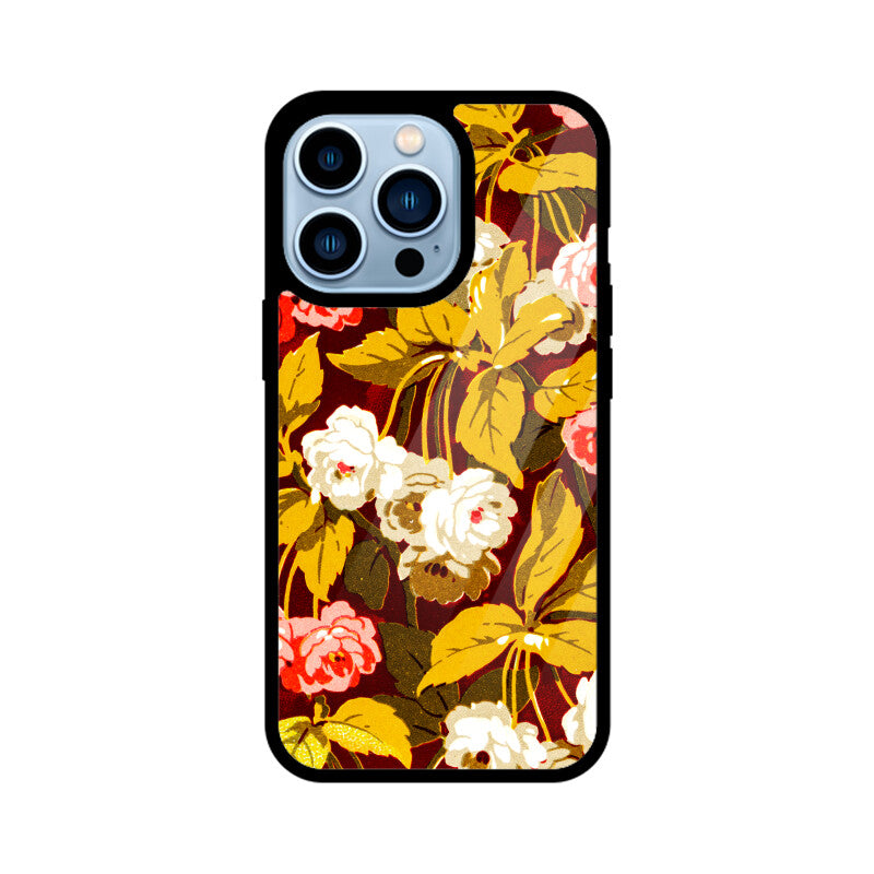 Floral Tapestry | Glass iPhone Case