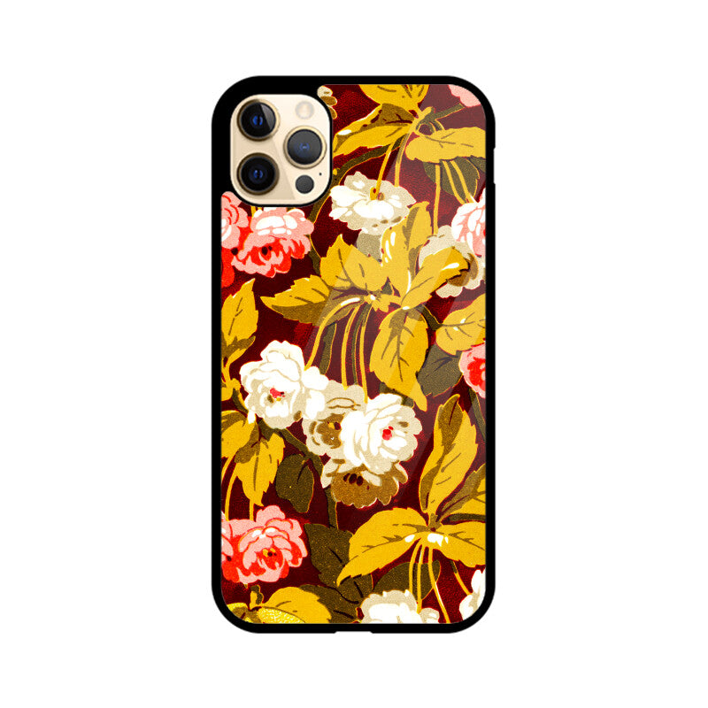 Floral Tapestry | Glass iPhone Case