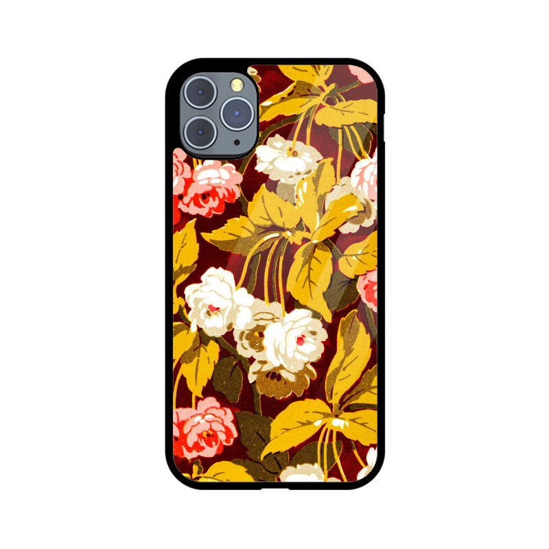 Floral Tapestry | Glass iPhone Case