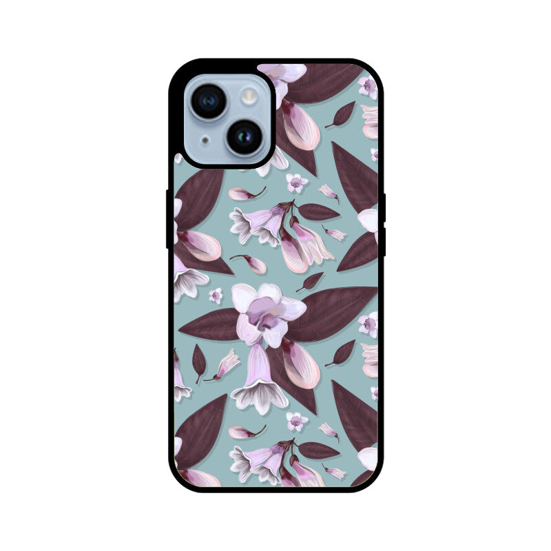 Lavender Whisps | Glass iPhone Case