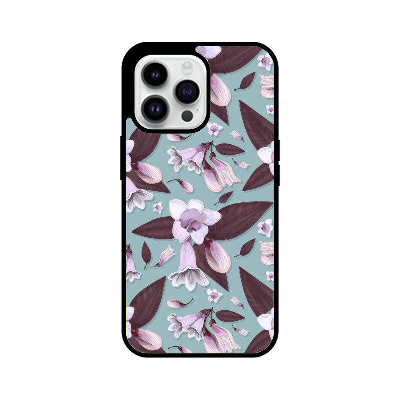 Lavender Whisps | Glass iPhone Case
