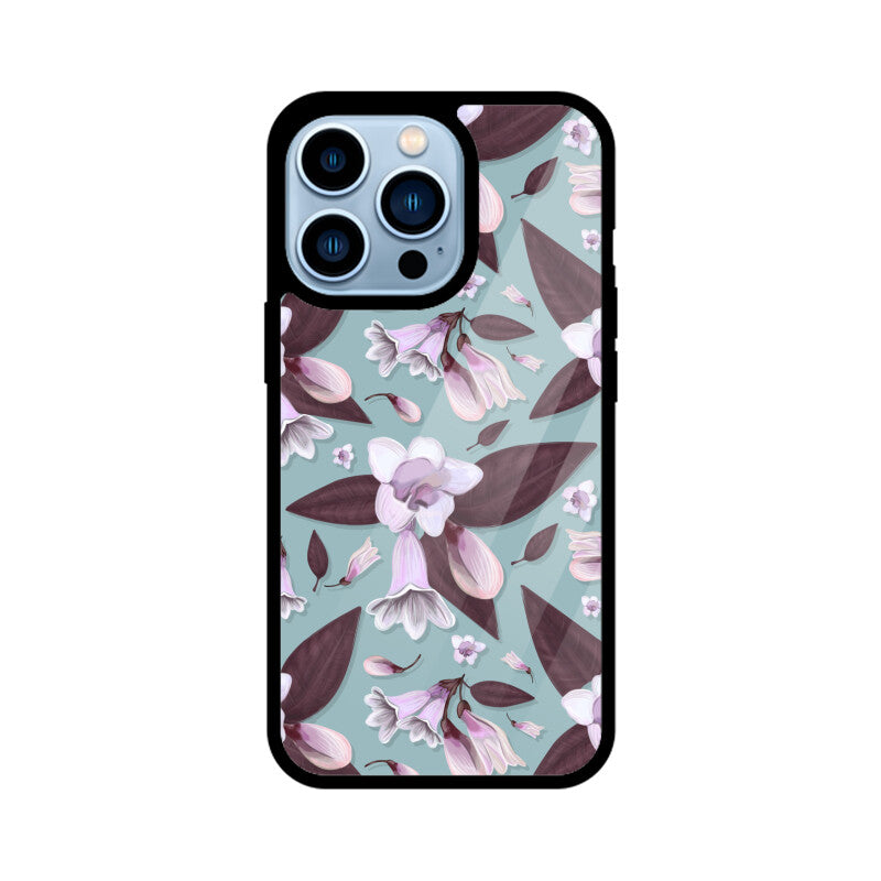 Lavender Whisps | Glass iPhone Case