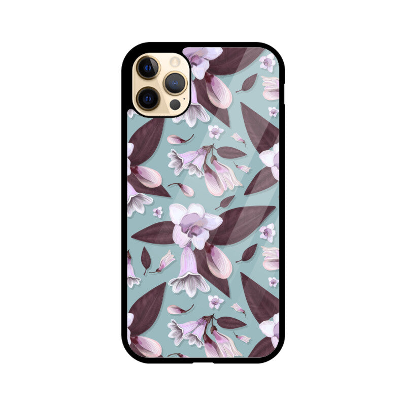 Lavender Whisps | Glass iPhone Case