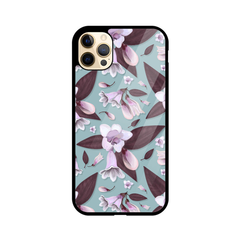 Lavender Whisps | Glass iPhone Case