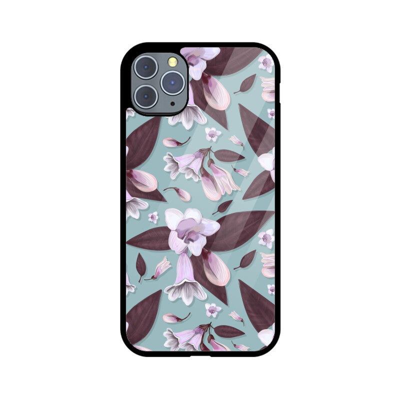 Lavender Whisps | Glass iPhone Case