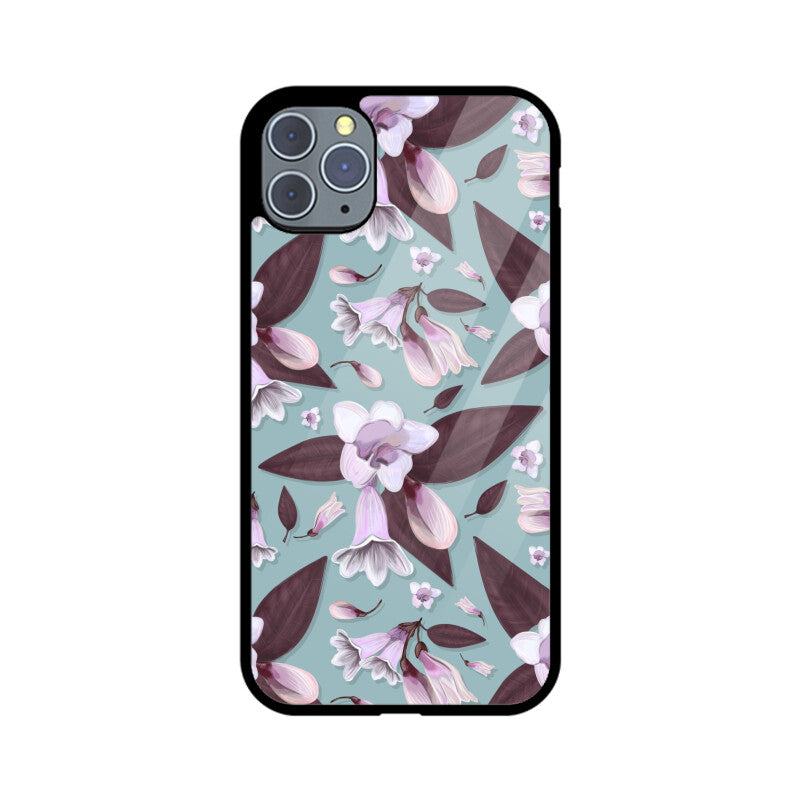 Lavender Whisps | Glass iPhone Case