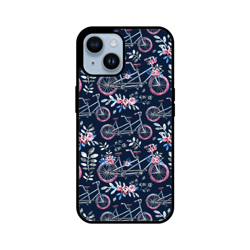 Blossoming Rides | Glass iPhone Case