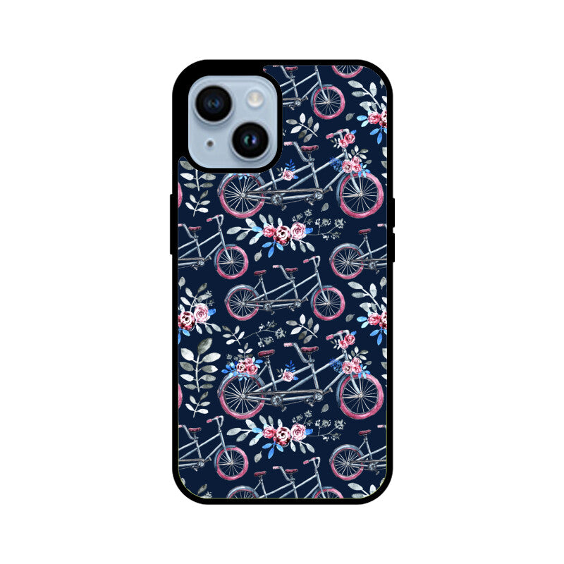 Blossoming Rides | Glass iPhone Case