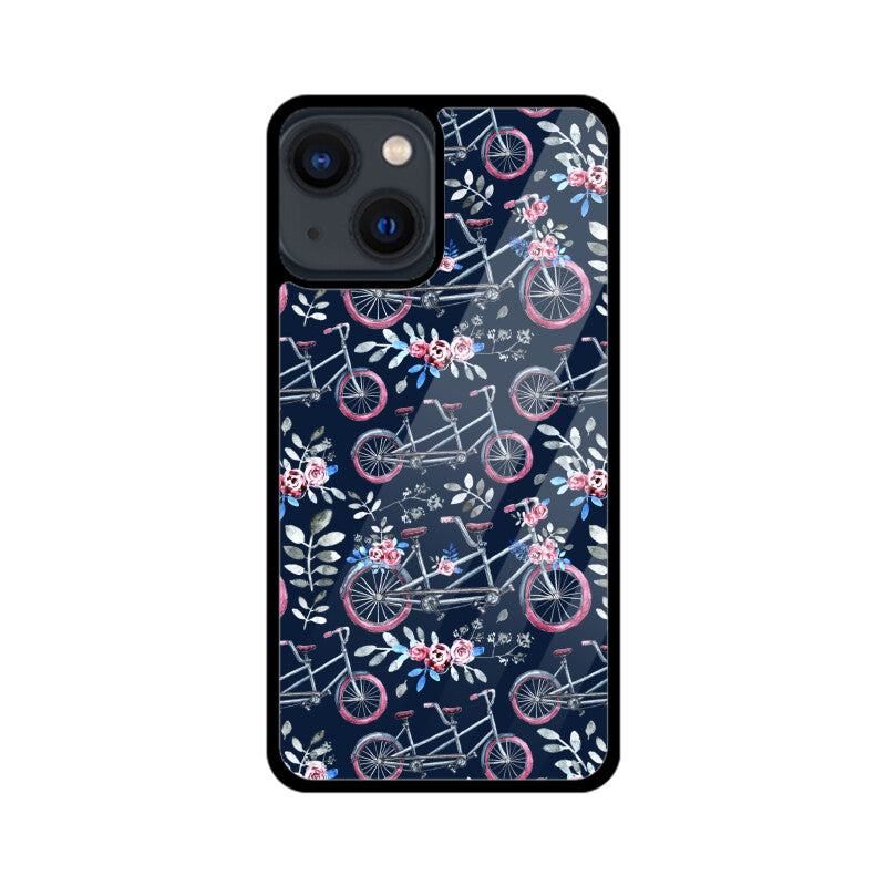 Blossoming Rides | Glass iPhone Case