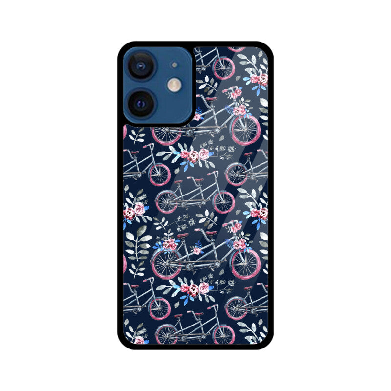 Blossoming Rides | Glass iPhone Case