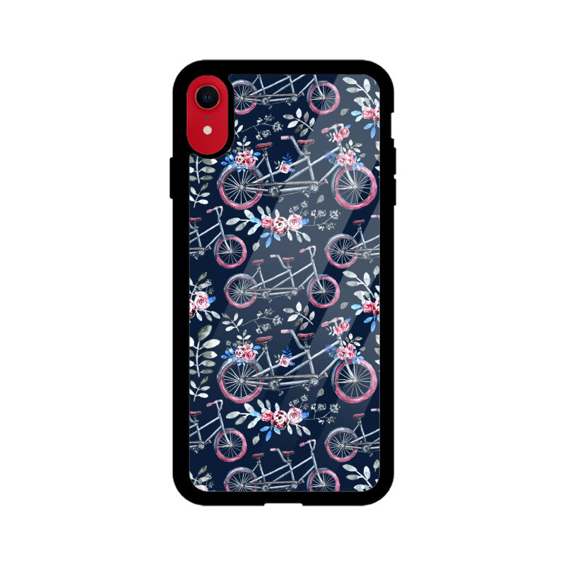 Blossoming Rides | Glass iPhone Case