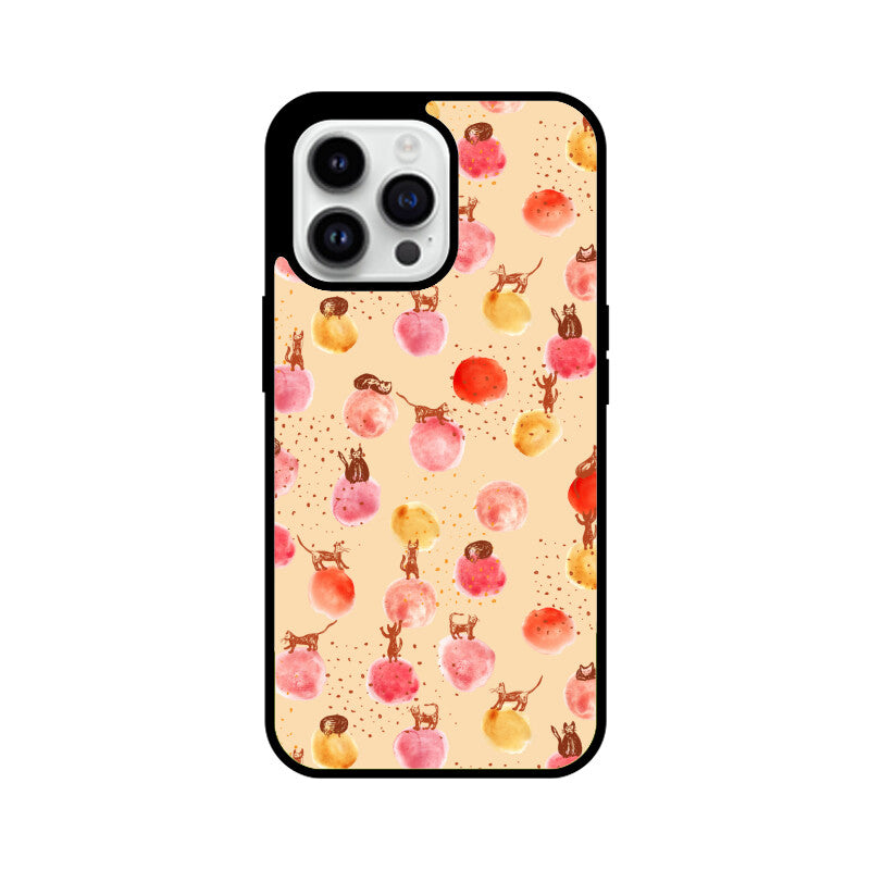 Whimsical Cats | Glass iPhone Case