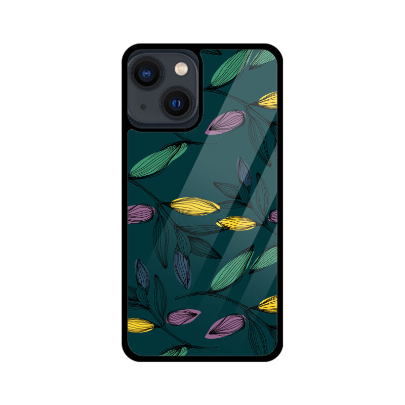 Olive Grove Whispers | Glass iPhone Case