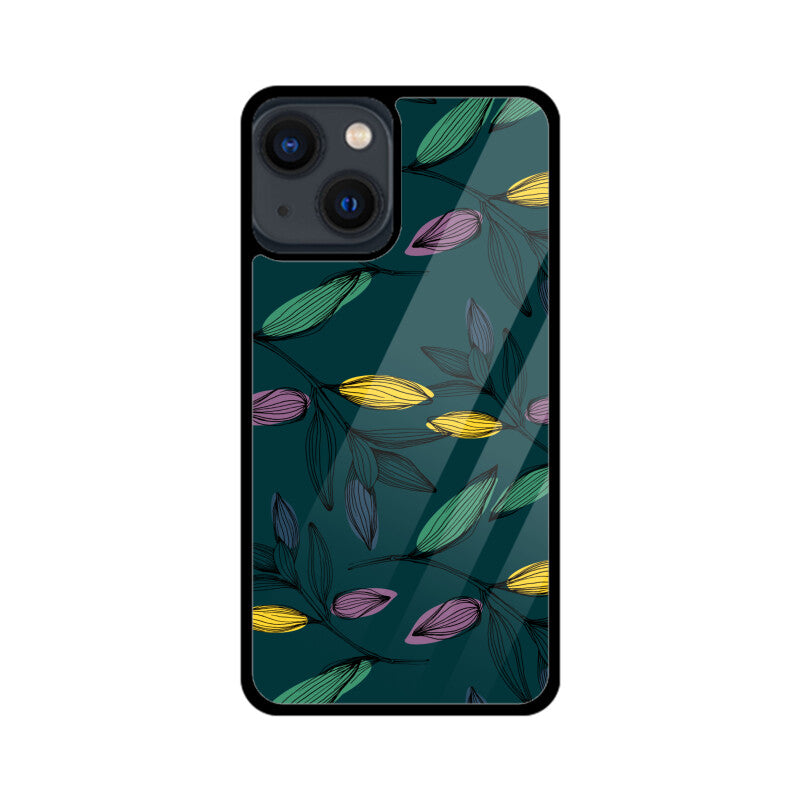 Olive Grove Whispers | Glass iPhone Case