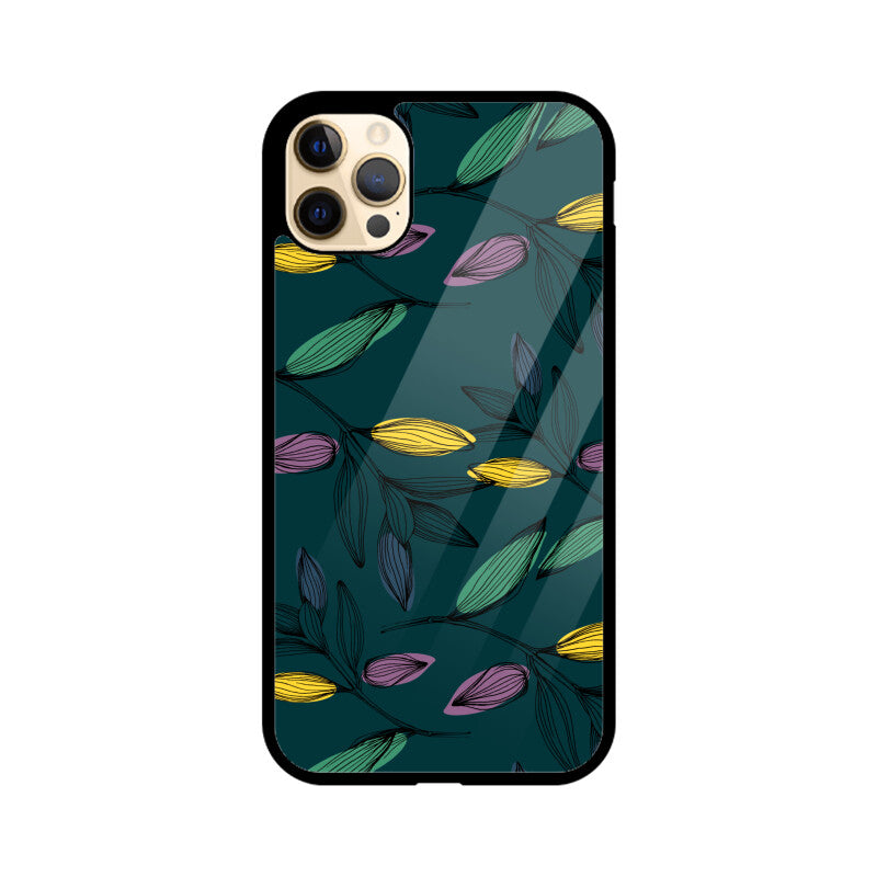 Olive Grove Whispers | Glass iPhone Case