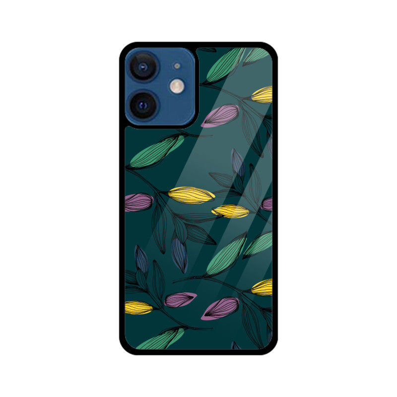 Olive Grove Whispers | Glass iPhone Case