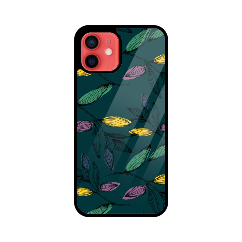 Olive Grove Whispers | Glass iPhone Case