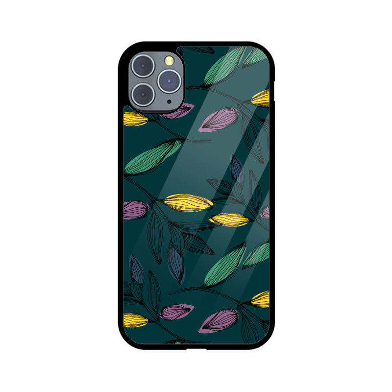 Olive Grove Whispers | Glass iPhone Case