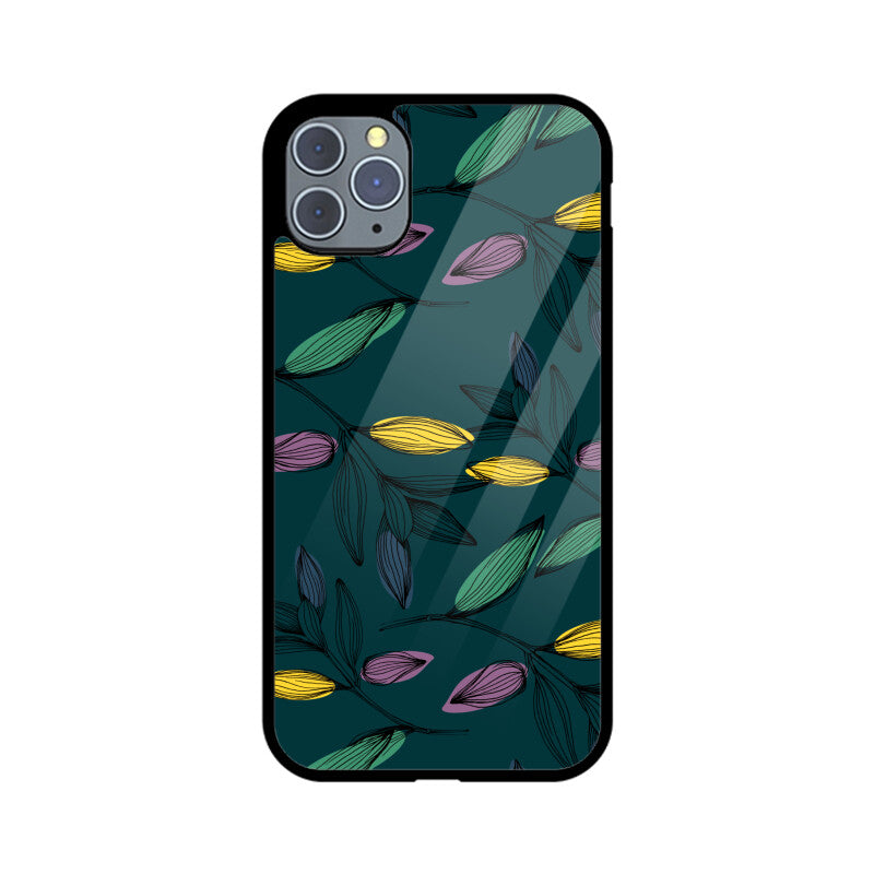 Olive Grove Whispers | Glass iPhone Case