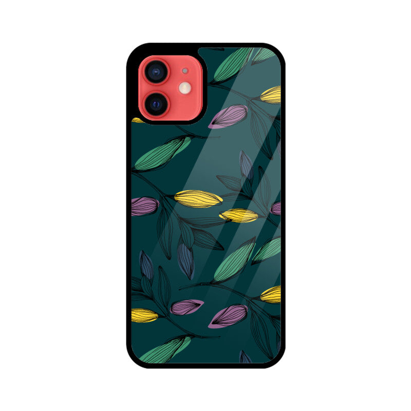 Olive Grove Whispers | Glass iPhone Case