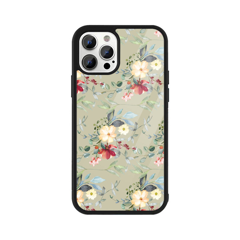 Bouquet Tapestry | Glass iPhone Case