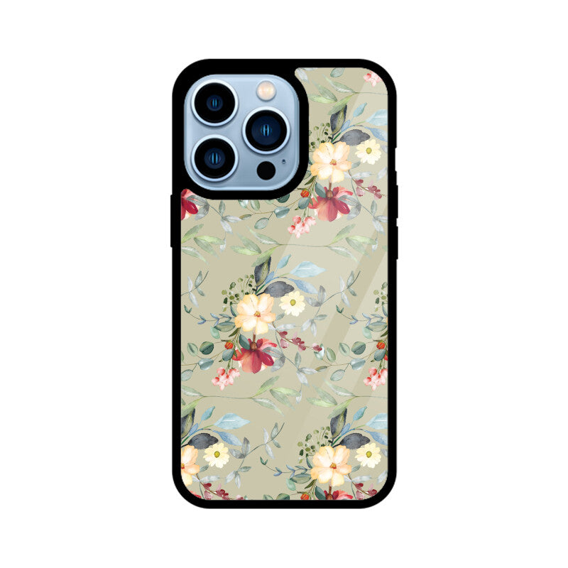 Bouquet Tapestry | Glass iPhone Case