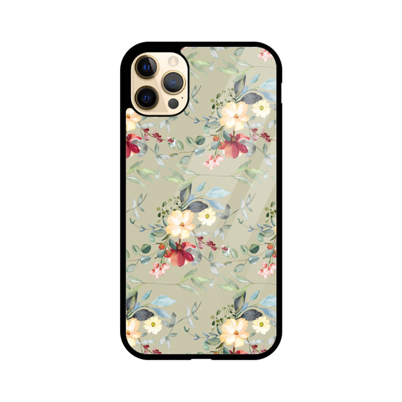 Bouquet Tapestry | Glass iPhone Case