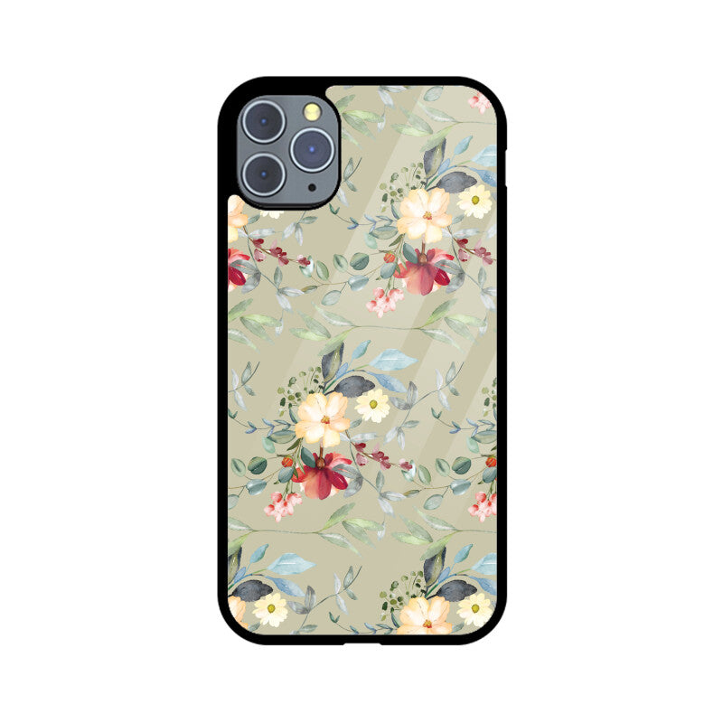 Bouquet Tapestry | Glass iPhone Case