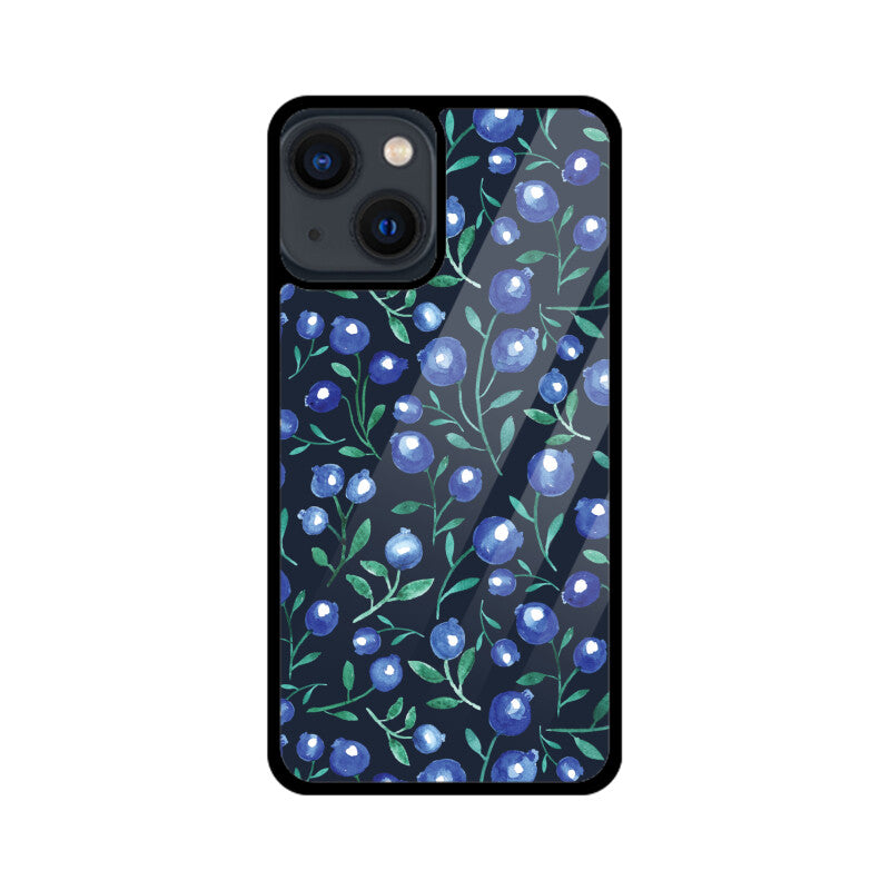 Blueberry Bliss | Glass iPhone Case
