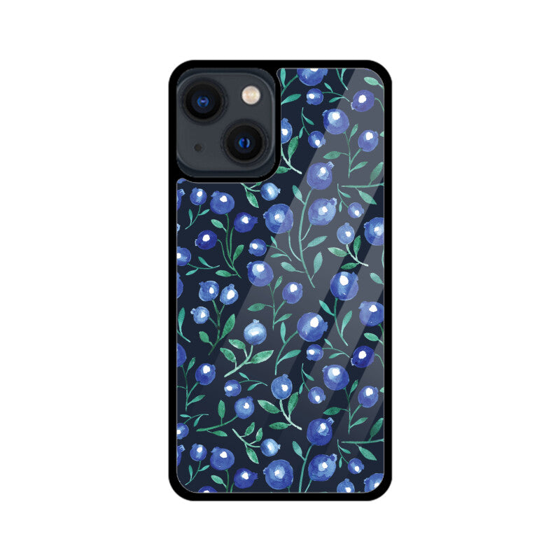 Blueberry Bliss | Glass iPhone Case