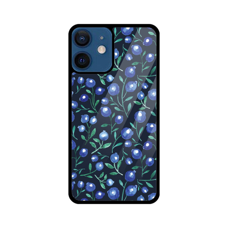 Blueberry Bliss | Glass iPhone Case