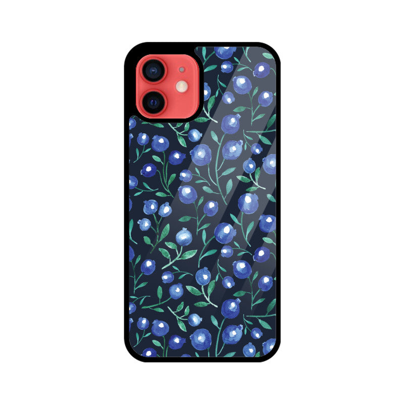 Blueberry Bliss | Glass iPhone Case