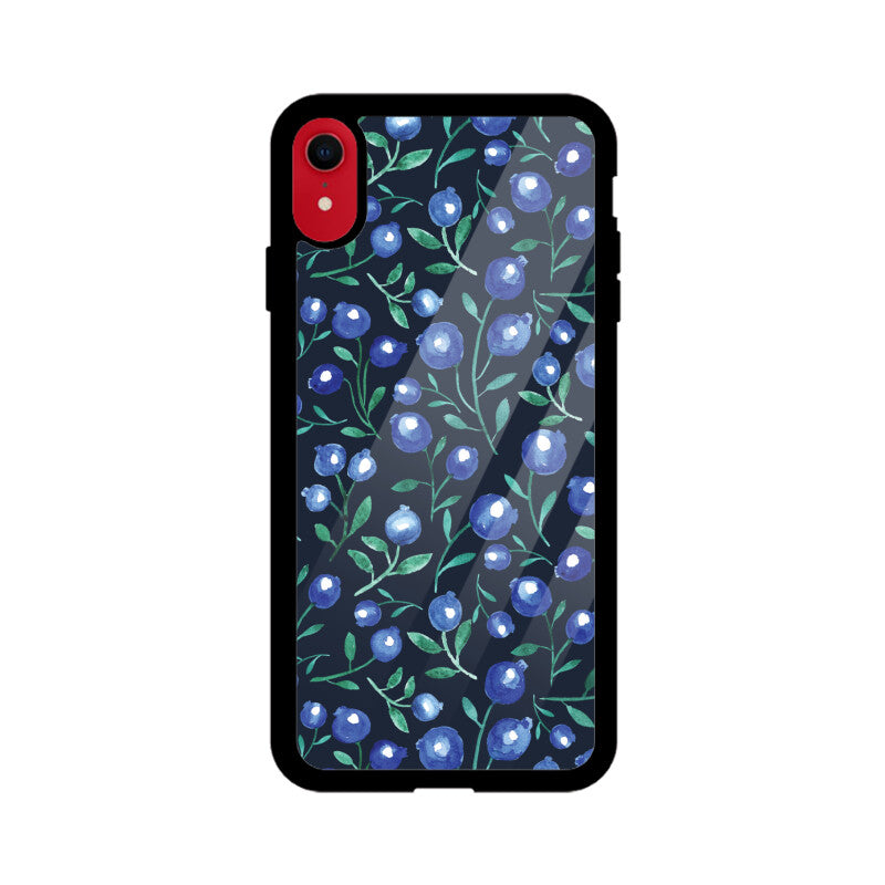 Blueberry Bliss | Glass iPhone Case