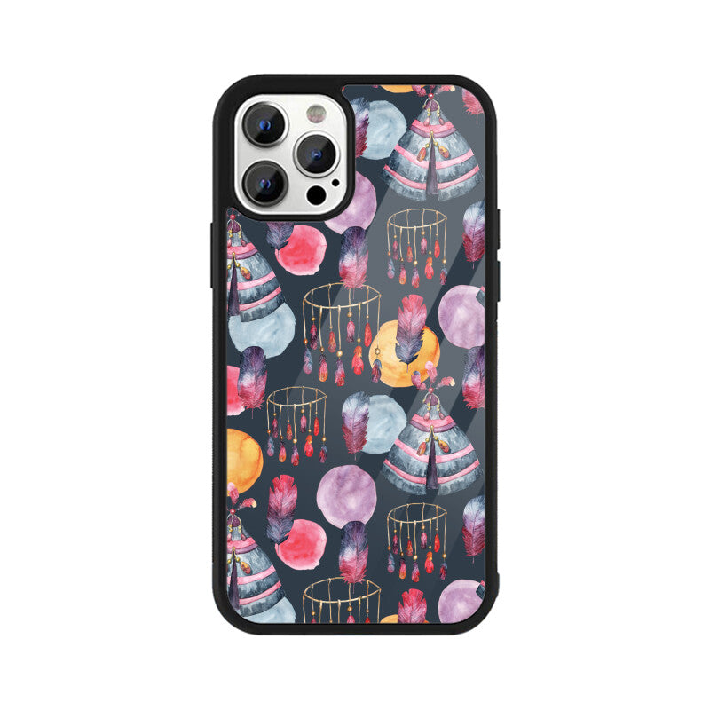 Tribalism | Glass iPhone Case