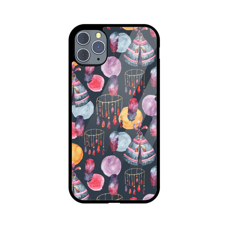 Tribalism | Glass iPhone Case