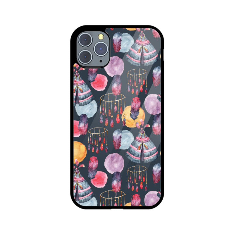 Tribalism | Glass iPhone Case