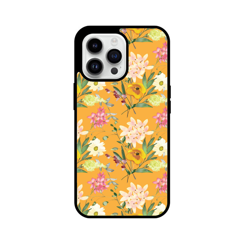 Golden Garden | Glass iPhone Case